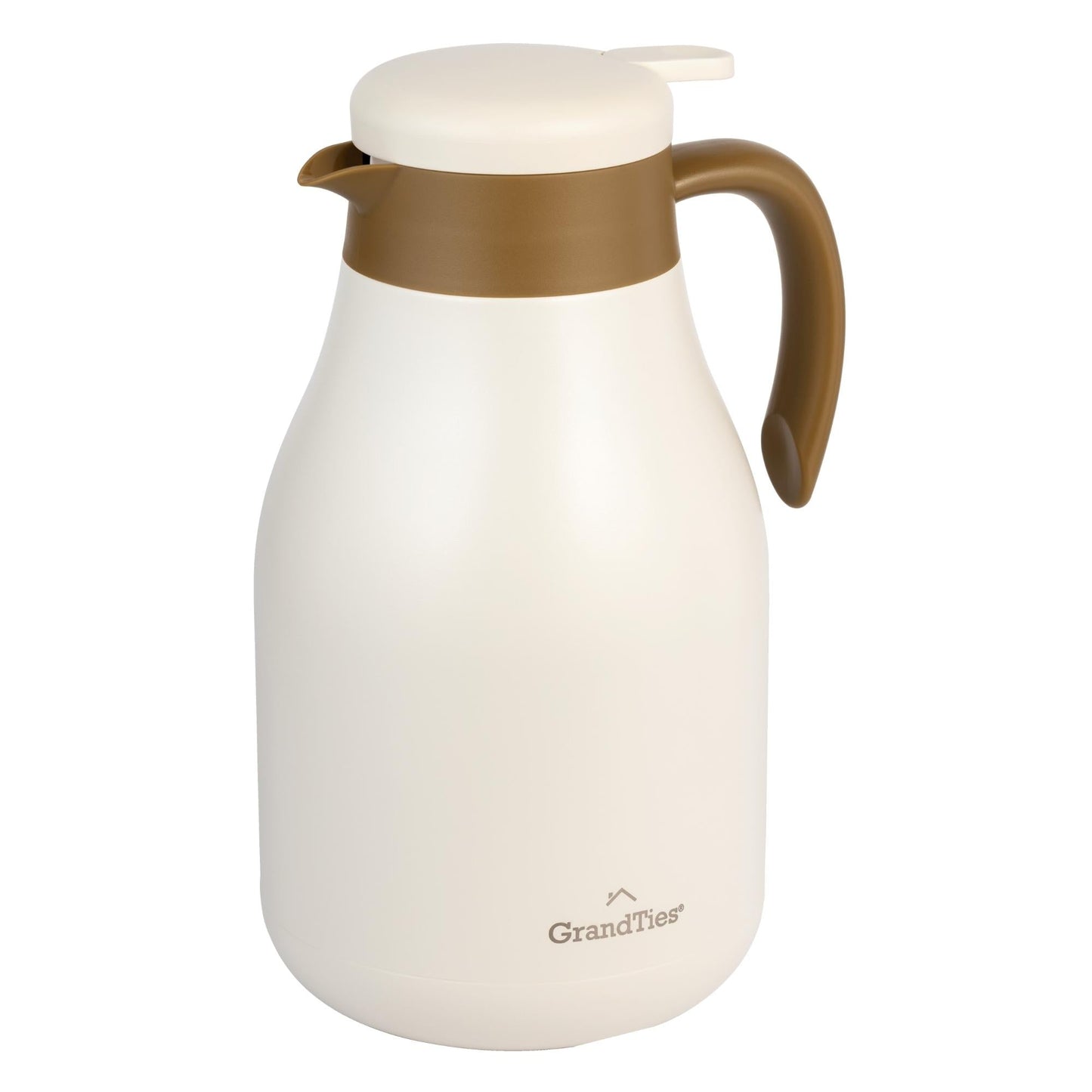 Insulated Stainless Steel Thermal Coffee Carafe | 61oz/1800ml - Grandties
